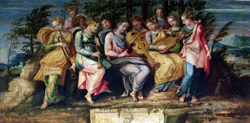 Apollo and the Muses